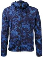 Cp Company Camouflage Hooded Jacket, Men's, Size: 48, Blue, Nylon