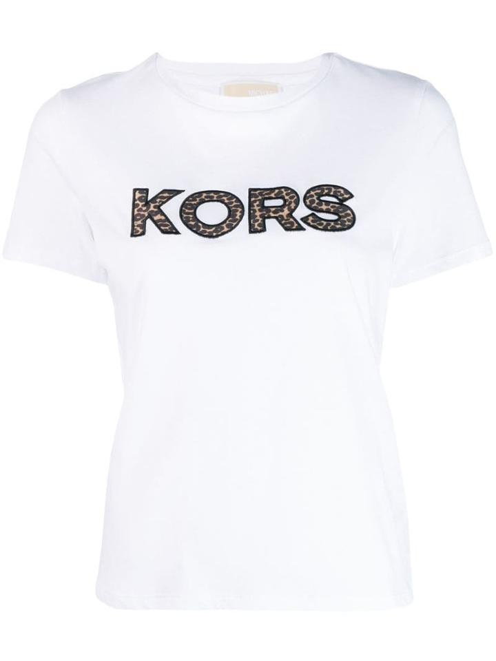 Michael Michael Kors Logo Print T-shirt - White
