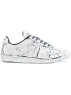 Maison Margiela Painted Low Top Replica Sneakers - White