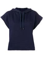 Zadig & Voltaire Fashion Show D-beals Sleeveless Hoodie - Blue