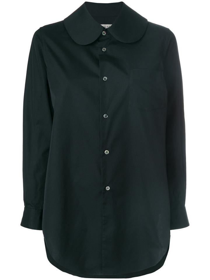 Comme Des Garçons Long Buttoned Shirt - Black
