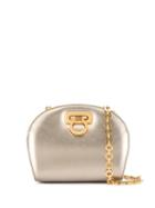 Salvatore Ferragamo Pre-owned Gancini Chain Shoulder Bag - Gold