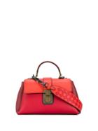 Bottega Veneta Small Piazza Tote Bag - Red