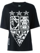 Ktz Devil Print Basic T-shirt