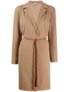 M Missoni Long Belted Blazer - Neutrals