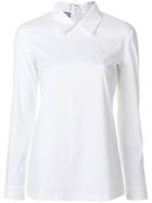 Prada Pointed Collar Blouse - White