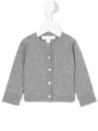 Burberry Kids - Long-sleeve Cardigan - Kids - Cotton - 18 Mth, Grey