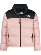The North Face Two-tone Padded Jacket - Pink & Purple