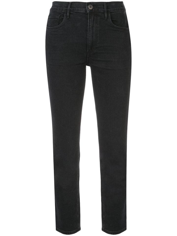 3x1 W4 Collete Slim Crop - Black