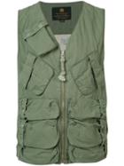 Neighborhood - Multi-pockets Gilet - Men - Cotton - M, Green, Cotton