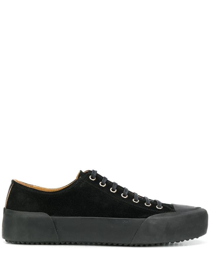 Jil Sander Classic Plimsolls - Black