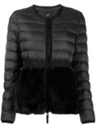 Steffen Schraut Padded Faux Fur Jacket - Black