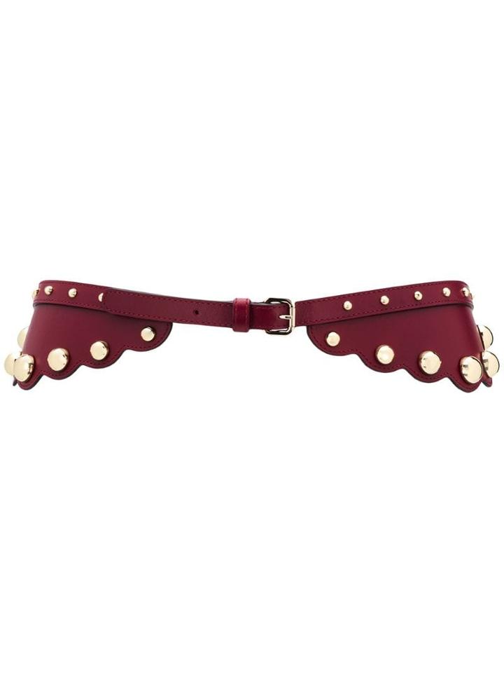 Red Valentino Red(v) Waves Belt