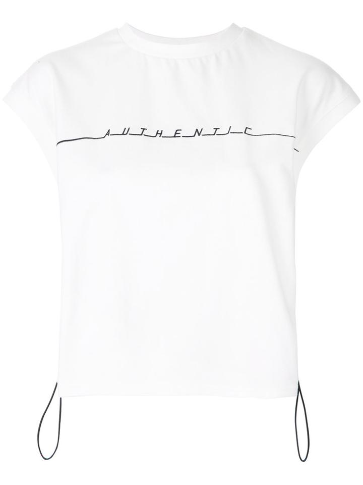 G.v.g.v. Authentic T-shirt, Women's, Size: Xs, White, Cotton