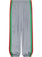 Gucci Reflective Side Stride Track Pants - Silver