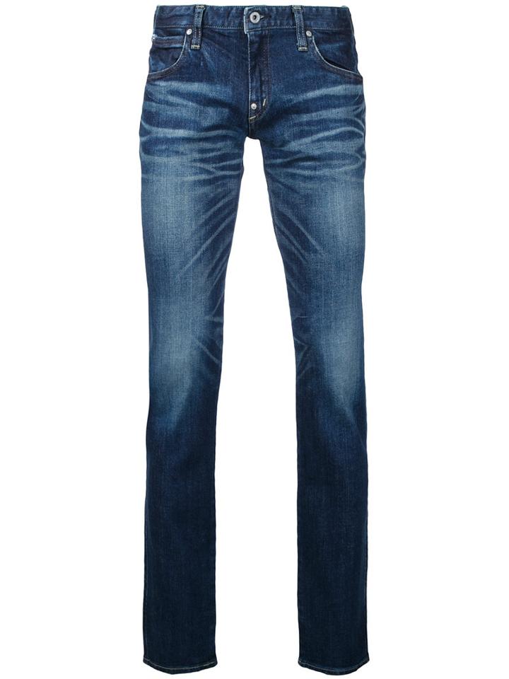 Factotum Straight Leg Jeans, Men's, Size: 30, Blue, Cotton/polyurethane