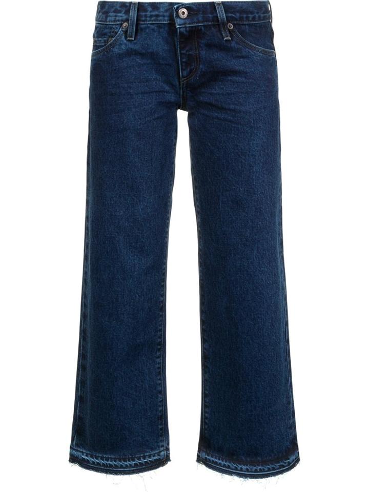 Simon Miller Cropped Jeans, Women's, Size: 30, Blue, Cotton