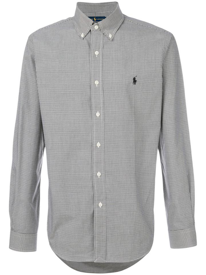 Polo Ralph Lauren Micro-gingham Shirt - Black