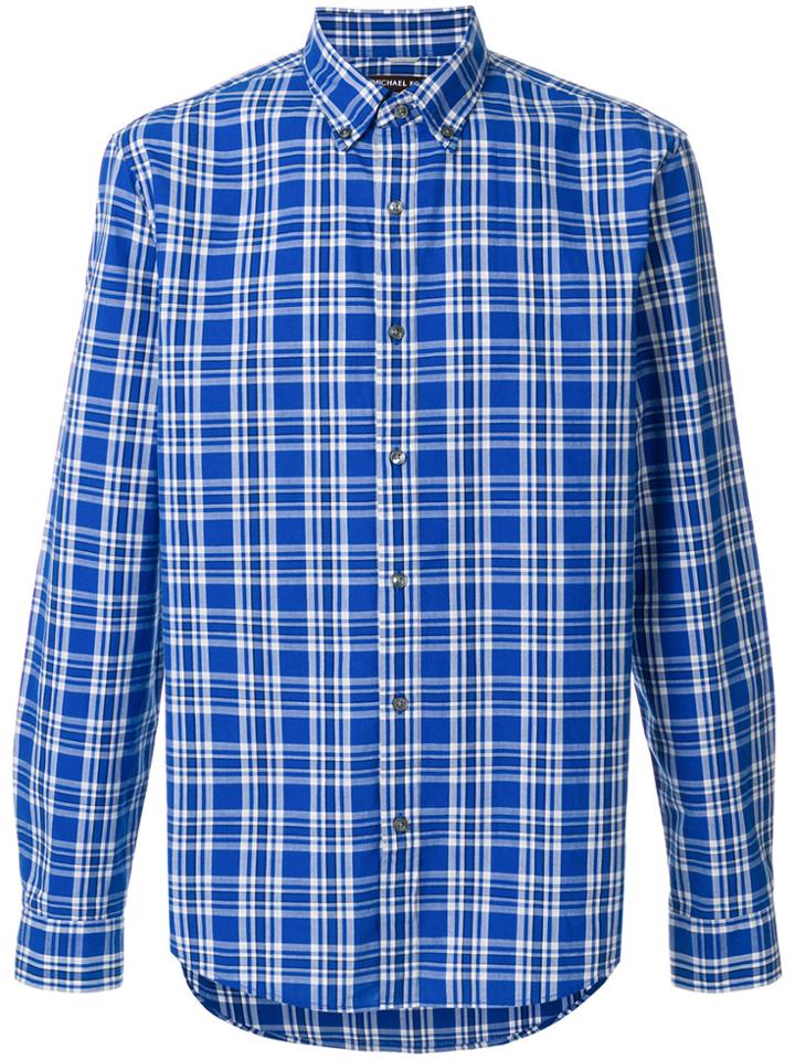 Michael Michael Kors Classic Checked Shirt - Blue