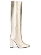 Paris Texas Metallic Knee Length Boots - Gold
