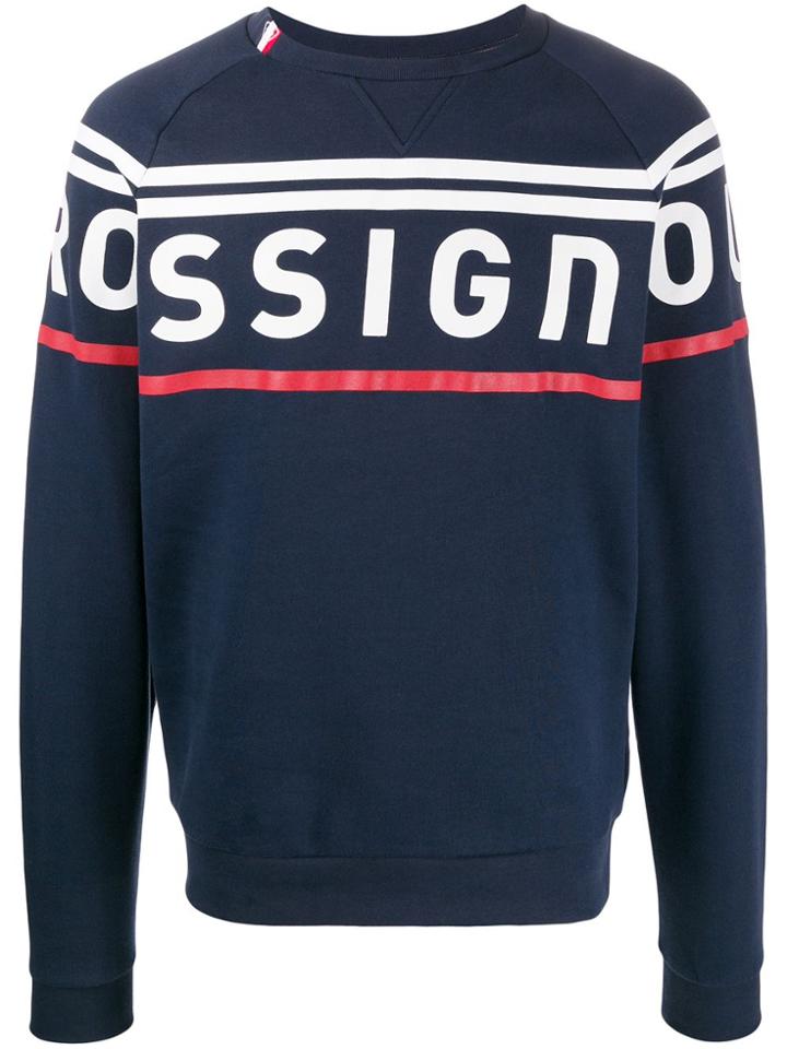 Rossignol Logo Jersey Sweatshirt - Blue