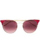 Gucci Eyewear Cat Eye Sunglasses - Red