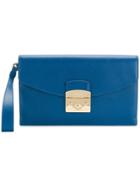 Furla M Metropolis Envelope Bag - Blue