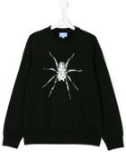 Lanvin Petite Spider Print Sweatshirt - Black