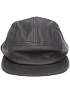 Hender Scheme 'jet' Cap, Adult Unisex, Black, Sheep Skin/shearling