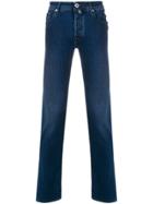 Jacob Cohen Slim-fit Pocket Square Jeans - Blue