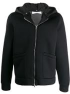 Low Brand Technical Zip-up Hoody - Black