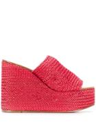 Casadei Riviera Slip-on Sandals - Red