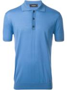 Dsquared2 Classic Polo Shirt, Men's, Size: Medium, Blue, Wool