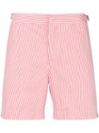 Orlebar Brown Striped Swim Shorts - White