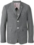 Thom Browne Flap Pockets Blazer, Men's, Size: 4, Grey, Wool/cupro
