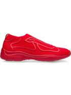 Prada Fabric Sneakers - Red