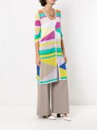 Cecilia Prado Knit Alexa Trench Coat - Multicolour
