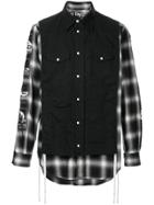 Takahiromiyashita The Soloist Charles Peterson Plaid Shirt - Black