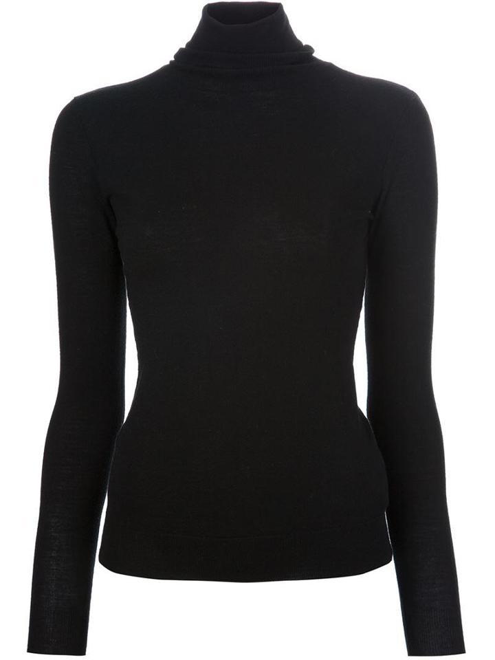 Ralph Lauren Black Turtleneck Top