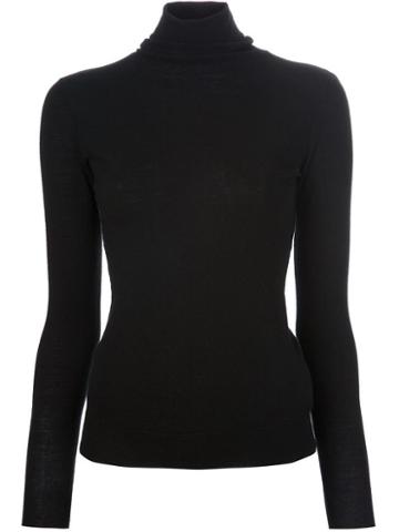 Ralph Lauren Black Turtleneck Top