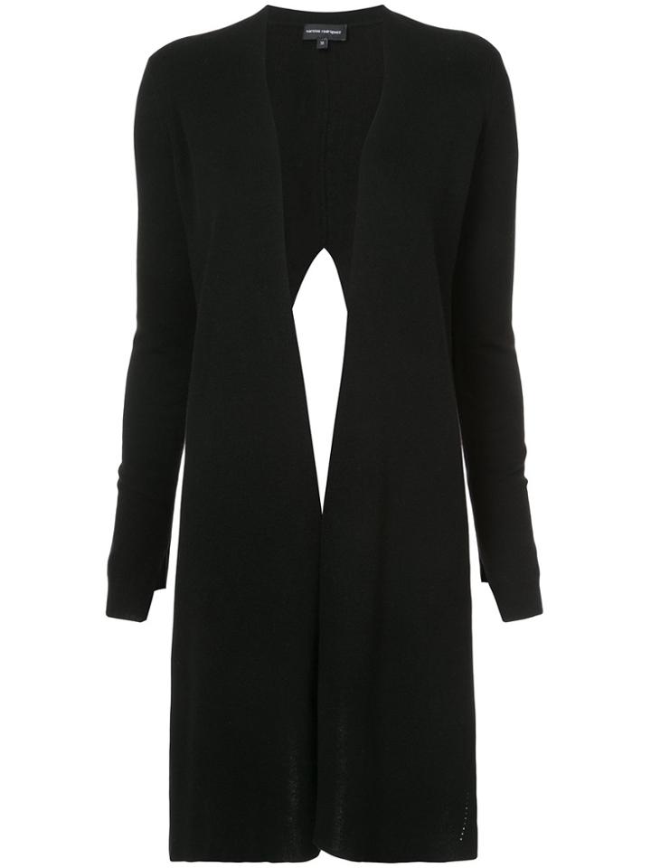 Narciso Rodriguez Draped Knitted Top - Black