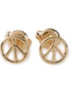 Aurelie Bidermann Peace Earrings, Women's, Metallic