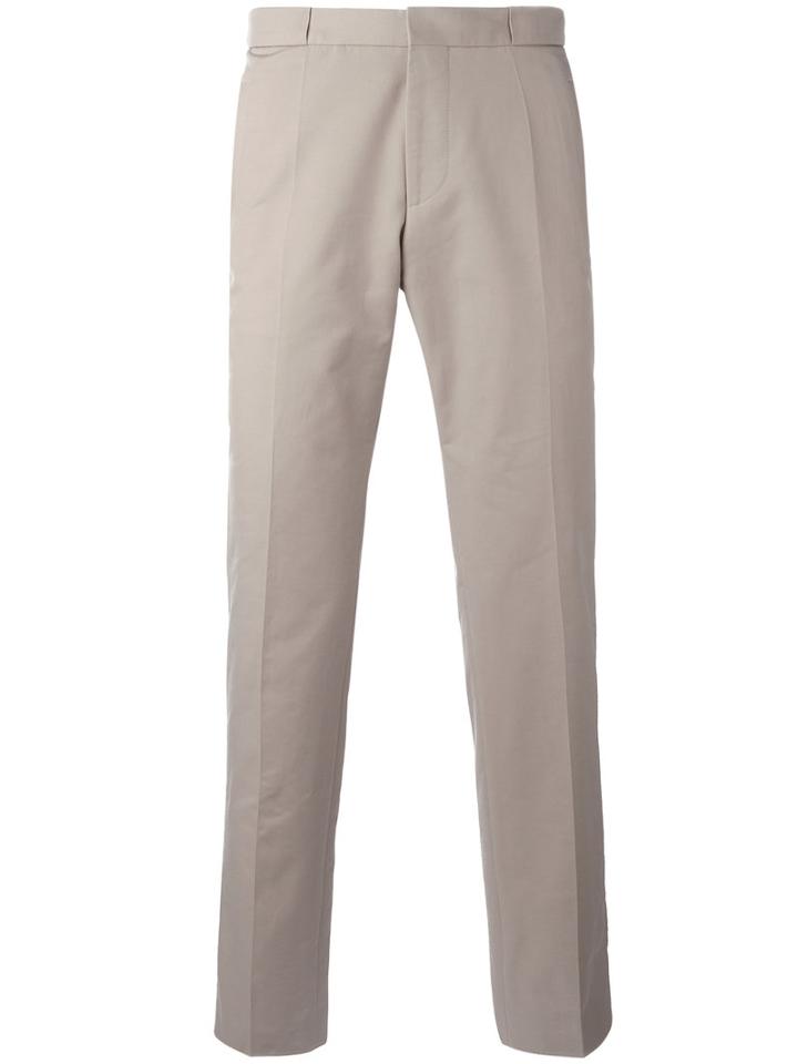 Boss Hugo Boss Plain Chinos, Men's, Size: 50, Nude/neutrals, Cotton/polyester