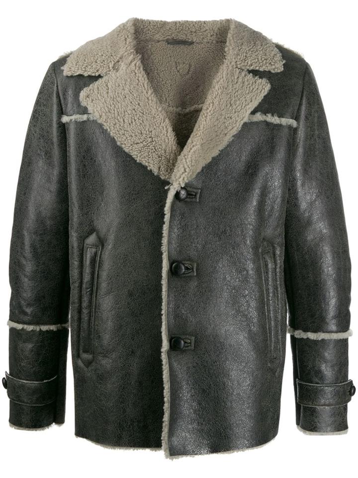 Htc Los Angeles Shearling Jacket - Green