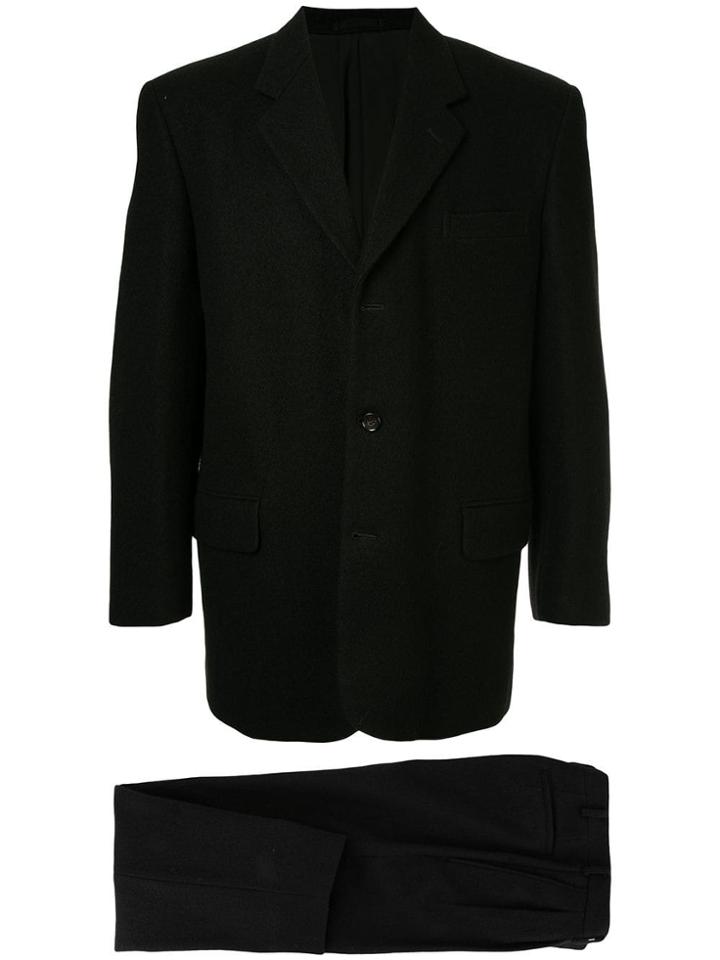 Comme Des Garçons Vintage Structured Two Piece Suit - Black