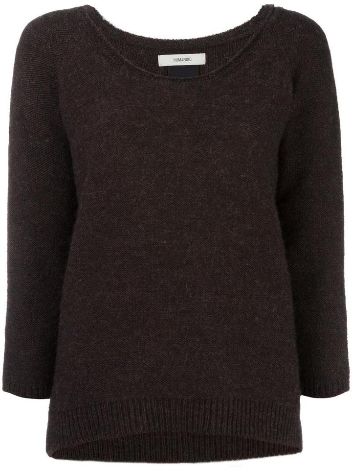 Humanoid 'sevan' Jumper, Women's, Size: Large, Brown, Acrylic/polyamide/spandex/elastane/alpaca