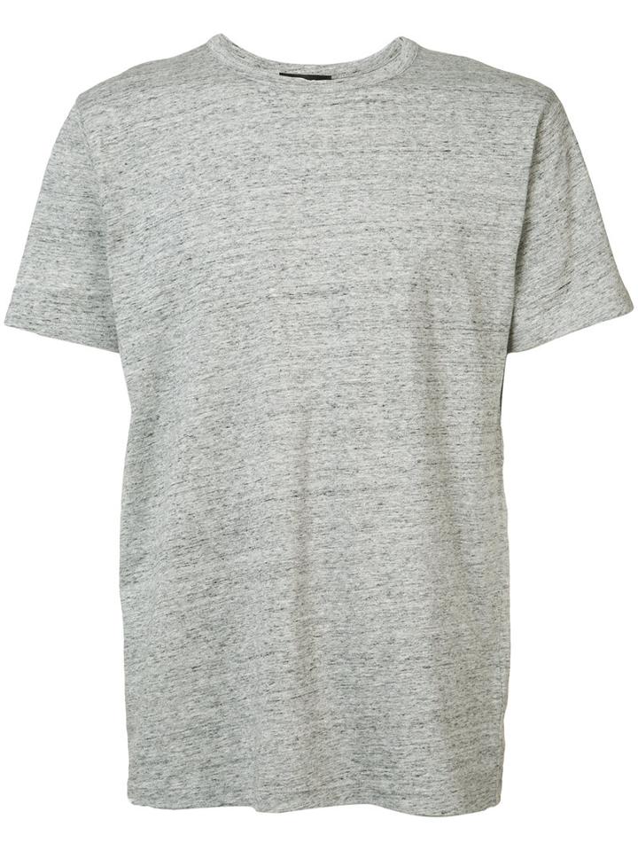 A.p.c. - Crew Neck T-shirt - Men - Cotton - M, Grey, Cotton