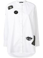Armani Exchange Embroidered Patches Shirt - White