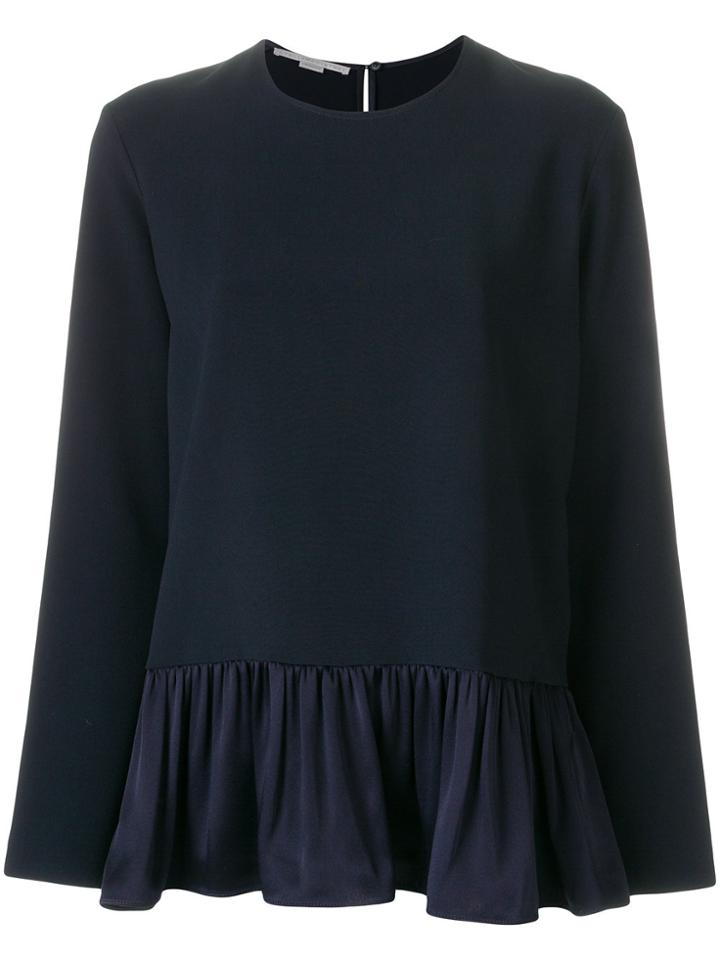 Stella Mccartney Ruffle Trim Top - Blue