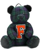 Fenty X Puma Tartan Mascot Bear Backpack - Blue